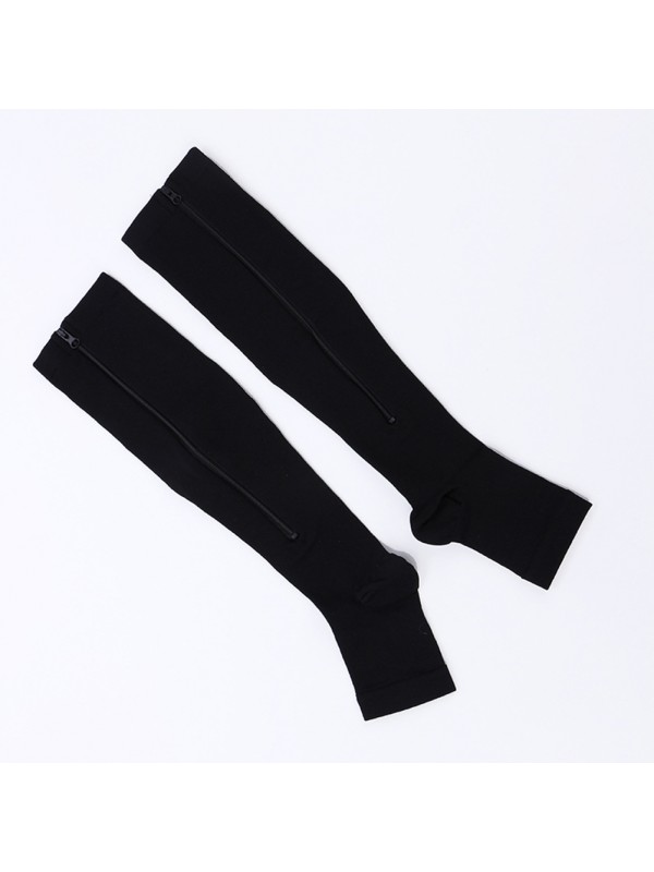 1pair Long Compression Socks Knee Stockings