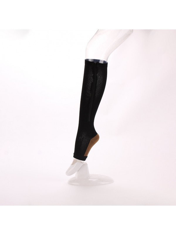 1pair Long Compression Socks Knee Stockings