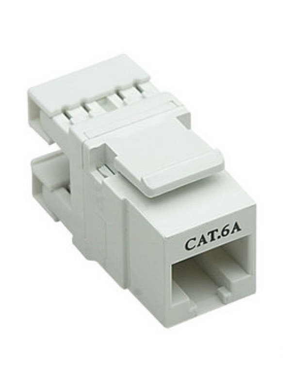 Intellinet 10 Gigabit Cat6A UTP 180 Keystone Jack