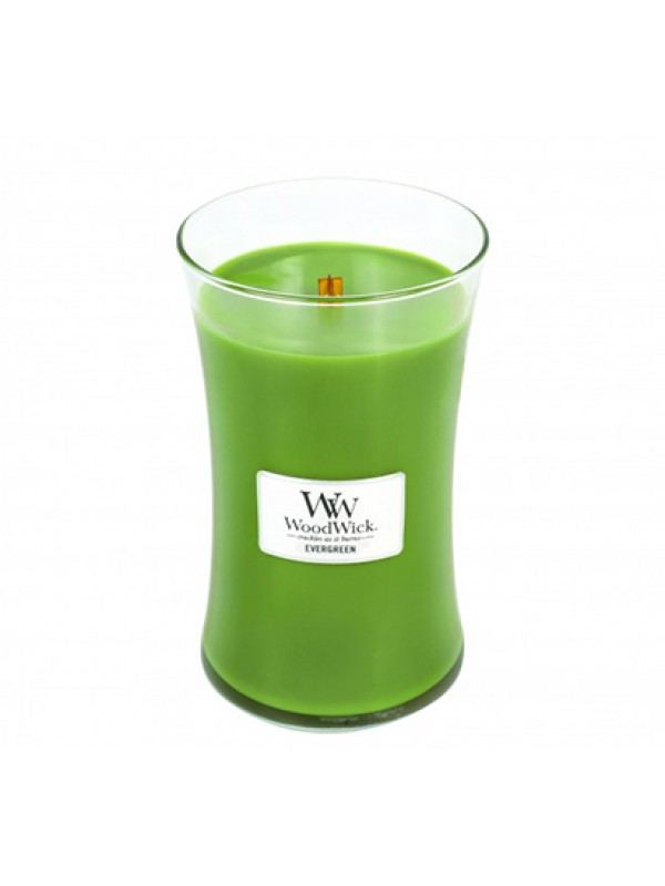 Woodwick Evergreen Large Jar Retail Box No